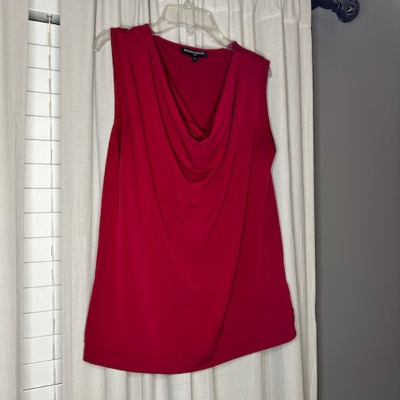 Banana Republic Size Small Sleeveless Dress Top Red/Pink - Picture 1 of 3
